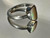 Natural Australian Coober Pedy White Opal Ring 25.70 Carat