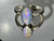 Natural Australian Coober Pedy Opal Ring 25.00 Carat
