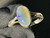 Natural Australian Coober Pedy Opal Ring 25.00 Carat