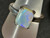 Natural Australian Coober Pedy Opal Ring 24.25 Carat