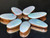 Australian Queensland Doublet Boulder Opal 7 Pc 9.10 Carat