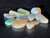 Multicolour Australian Coober Pedy Opal 10 Pc 5.25 Carat