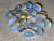 Australian Coober Pedy Opal 22 Pc 6.35 Carat