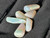 Australian Coober Pedy Opal 6 Pc 11.45 Carat