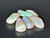 Australian Coober Pedy Opal 6 Pc 11.45 Carat