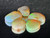 Australian Coober Pedy Opal 5 Pc 10.95 Carat