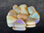 Australian Coober Pedy Opal 10 Pc 26.05 Carat