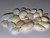 Natural Australian Coober Pedy Pear Shape  Opal Beads
