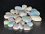 Natural Australian Coober Pedy Pear Shape  Opal Beads