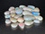 Natural Australian Coober Pedy Pear Shape  Opal Beads