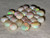 Multicolour Australian Coober Pedy Opal 25 Pc 10.10 Carat