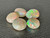 Multicolour Australian Coober Pedy Opal 5 Pc 2.70 Carat