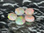 Multicolour Australian Coober Pedy Opal 5 Pc 2.70 Carat