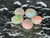 Multicolour Australian Coober Pedy Opal 5 Pc 2.70 Carat