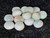 Multicolour Australian Coober Pedy Milky Opal 15 Pc 7.85 Carat