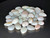 Natural Australian Coober Pedy Pear Shape Opal Beads