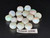 Multicolour Australian Coober Pedy Milky Opal 16 Pc 12.70 Carat