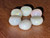 Multicolour Australian Coober Pedy Milky Opal 6 Pc 7.65 Carat