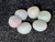 Multicolour Australian Coober Pedy Milky Opal 6 Pc 7.65 Carat