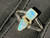 Natural Australian Coober Pedy Opal Ring 15.70 Carat