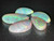 Rainbow Colorplay Australian Coober Pedy Opal 5 Pc 3.60 Carat