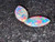 Rainbow Colorplay Australian Coober Pedy Opal Pair 0.40 Carat