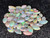 Rainbow Colorplay Australian Coober Pedy Small Opal 3.95 Carat