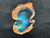 11.10 Carat Rough Black Opal Lightning Ridge