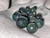 Australian Matrix Faceted Cut Round Shape Opal Beads