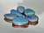 Australian Queensland Doublet Boulder Opal 6 Pc 5.60 Carat