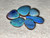 Australian Queensland Doublet Boulder Opal 6 Pc 5.60 Carat