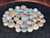 Natural Australian Faceted Cut Lightning Ridge Opal Beads 36.65 Carat