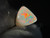 Sterling Silver Australian Coober Pedy Natural Solid Opal Pendant