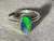 Sterling Silver Australian Doublet Opal Ring 9.75 Carat