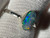 Sterling Silver Australian Doublet Opal Ring 9.75 Carat