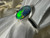 Sterling Silver Australian Doublet Opal Ring 9.75 Carat