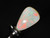 Multicolour Australian Coober Pedy Solid White Opal 5.60 Carat