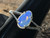 Natural Australian Coober Pedy Opal Ring 12.25 Carat