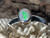 Natural Australian Coober Pedy Opal Ring 13.60 Carat