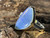 Natural Australian Coober Pedy Opal Ring 15.50 Carat