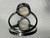Natural Australian Coober Pedy White Opal In Sterling Silver Ring 11.00 Carat