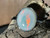 Natural Australian Coober Pedy White Opal In Sterling Silver Ring 11.00 Carat