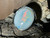 Natural Australian Coober Pedy White Opal In Sterling Silver Ring 11.00 Carat