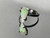 Natural Australian Coober Pedy White Opal In Sterling Silver Ring 9.75 Carat