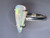 Natural Australian Coober Pedy White Opal In Sterling Silver Ring 9.75 Carat