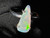 Natural Australian Coober Pedy White Opal In Sterling Silver Ring 9.75 Carat