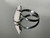 Natural Australian Coober Pedy White Opal In Sterling Silver Ring 10.75 Carat