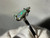 Natural Australian Coober Pedy White Opal In Sterling Silver Ring 9.90 Carat