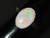 Natural Australian Coober Pedy White Opal In Sterling Silver Ring 12.35 Carat