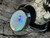 Natural Australian Coober Pedy White Opal In Sterling Silver Ring 12.35 Carat